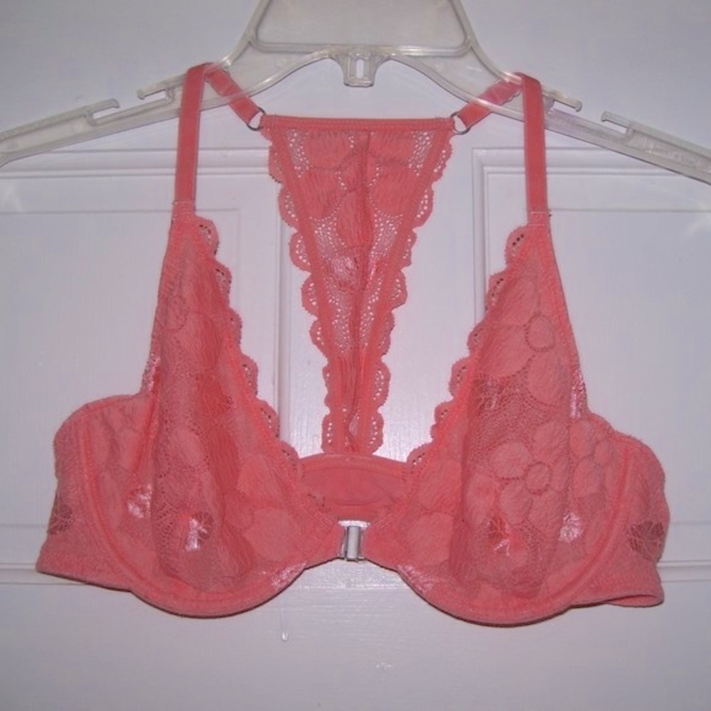 Aerie Happy Front Closure Lace Bra